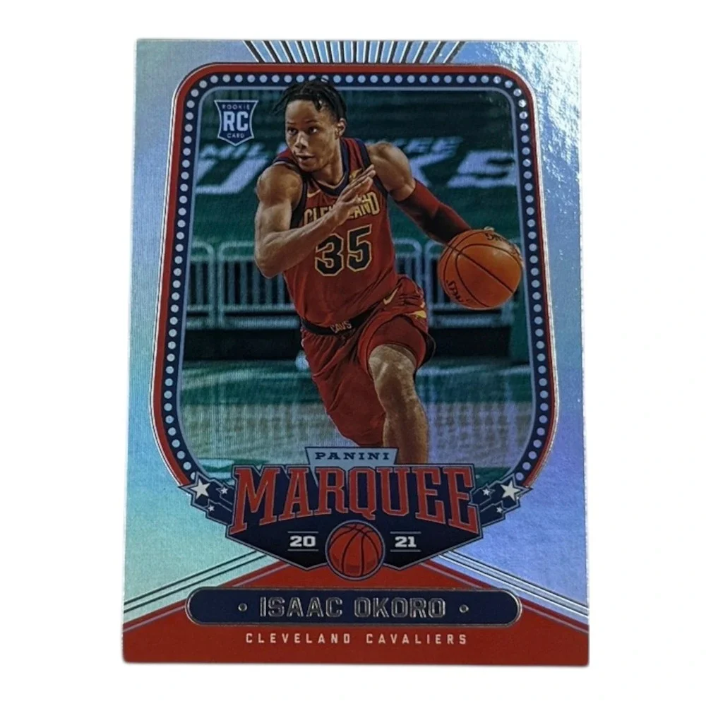 2020 2021 Panini Chronicles Marquee Isaac Okoro Rookie Card Cleveland Cavaliers